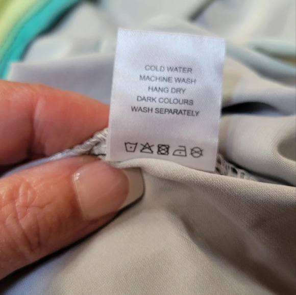 JAMAICAN WATERCOLOR STRETCH DRESS - Picture 10 of 10